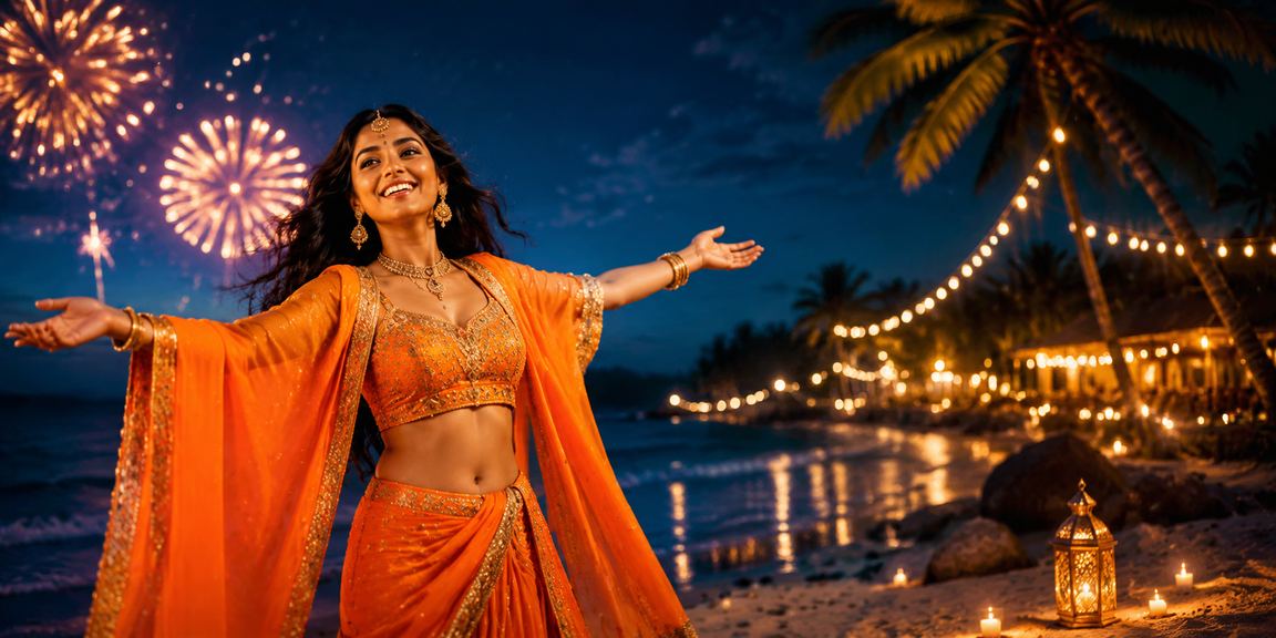 Fans cheering and betting live during Diwali festival sporting events in India